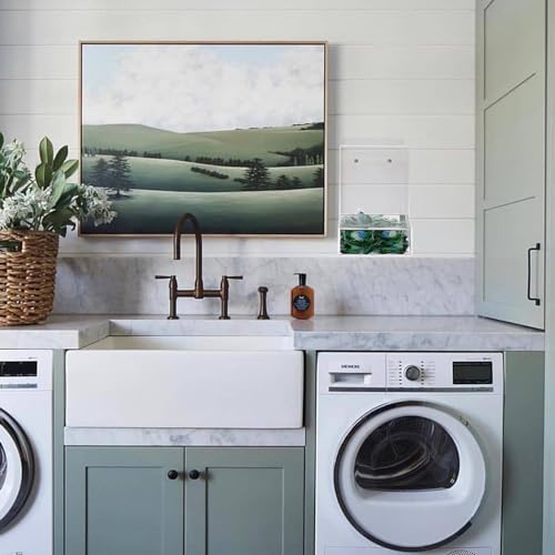 IGNPION Acrylic Laundry Detergent Pods Containers, Self-standing/Wall Mounted Washing Capsules Storage Holder, Multi-use Countertop Storage Dispenser for Coffee Pods,Washing tablets, Scent Booster - Image 3