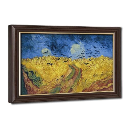 Peinture Vincent Van Gogh Champ de blé pour habiller un mur vide sans effort