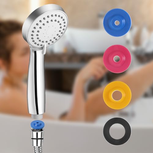 Reductor de flujo de agua de silicona para regular el caudal en duchas de mano 8