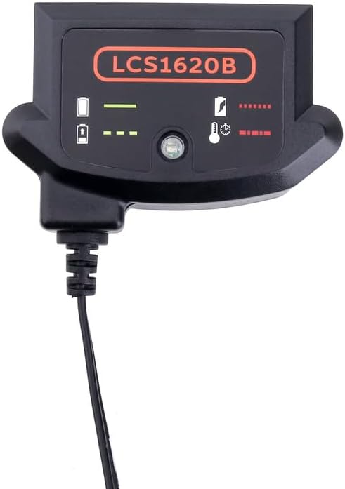 LCS1620B 20V Lithium Battery Charger Compatible with Black and Decker: Compatible with Black & Decker 20V Max Lithium Ion Battery LBXR20 LBXR20-OPE2 LBXR2020-OPE LB2X3020-OPE LB2X4020 - Image 8