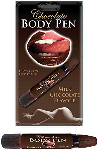 Chocolate Body Pen Lovers Gift - Draw It, Lick It! Edible Body Paint Love Couples Present