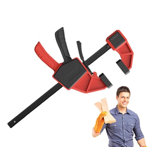 Generisch Abrazadera para carpintería, pinzas para carpintería - Abrazaderas de extracción de 12 pulgadas - Viga de madera con mango rápido para mayor eficiencia, abrazaderas de madera de liberación