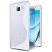 Produktbild Conie SC28271 S Line Case Kompatibel mit Samsung Galaxy A3 2017 (A320), TPU Smartphone Hülle Transparent Matt rutschfeste Oberfläche für Galaxy A3 2017 (A320) Rückseite Design Clear