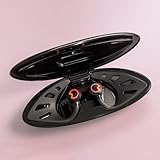 Elf Ear Headphones, Elf Ear Headphones Bluetooth, Elf Headphones Wireless, Elf Ear Earbuds, Dual Microphone Noise Reduction 5.0 Earphones, Elf in-Ear Earbuds with Charging Case (Black)