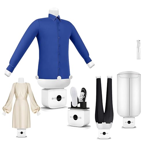 Automatic Shirt Dryer,Shirt Ironer,Ironing Manikin,Easy Dry,Multi Size,Heating Temperature Reaches 60 70°C,For Shirts(D)