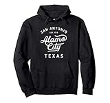 Classic Retro Vintage Alamo City San Antonio Texas Design Pullover Hoodie