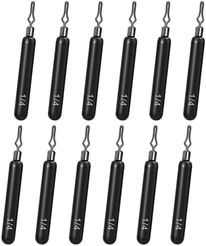 12Pcs Tungsten Drop Shot Weights Sinkers for Bass Fishing, Tungst...
