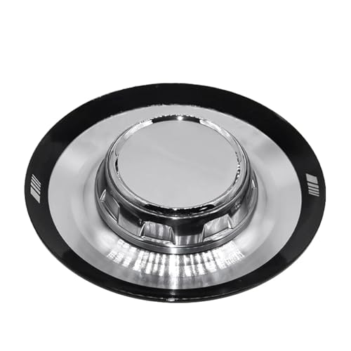 Tapacubos Central de 144 mm/68 mm con Emblema for radios Rueda, OEM A000 400 1100, Compatible Mercedes-Benz C190 AMG GT/GTS 2016-2018(1PC-with Letter)