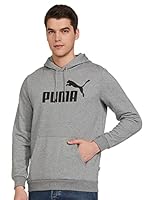 PUMA Mens Modern Sweatshirt, Medium Gray Heather, X-Small US