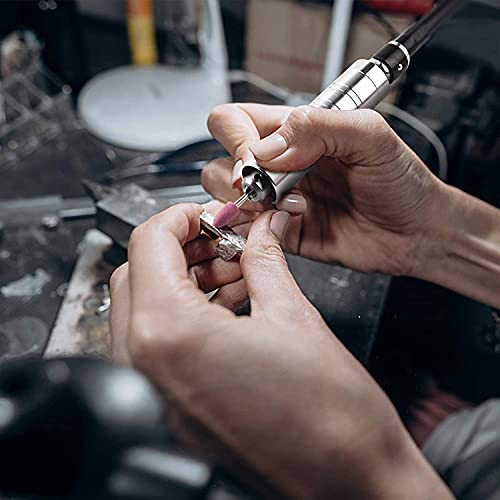 Image of 380W 26000 RPM AC Power Flex Shaft Grinder Rotary Multi-Function Hanging Grinding Machine with 3-Jaw Chuck and Speed Foot Pedal, Metalworking Jewelry Repair Tool