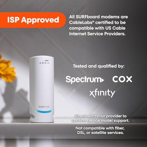 Arris Surfboard S34 Multi‑Gig Cable Modem
