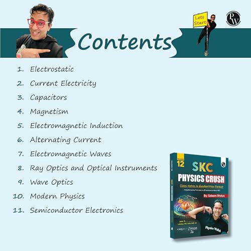 PW SKC Physics Crush Class 12 Notes by Saleem Sir - Image 4
