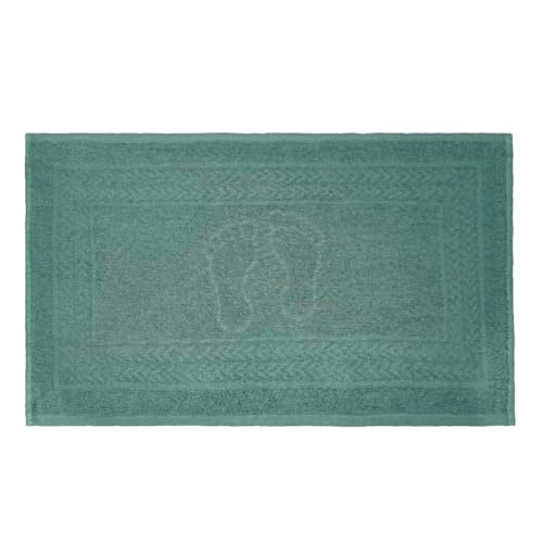 Kit 5 Tapetes Piso Atoalhado de Banheiro Sublime p/Secar es - Saida Box (Variadas)