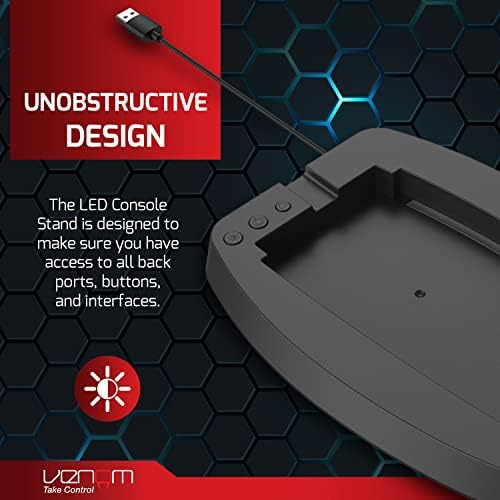 Venom Multi-Colour LED Light-up Console Stand (PS5)