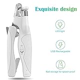 Dauer und ergonomisch: Die Nagelknipser sind langlebig, tragbar und ergonomisch. Es besteht aus einer hochwertigen Edelstahlklinge, einer hochharten transparenten Kunststoffabdeckung und einem ABS-Kunststoffgriff. Die bequemen und rutschfesten gummierten Griffe liegen leicht in der Hand und verhindern die Belastung von Hand und Handgelenk. Die federbelastete Aktion reduziert die Ermüdung der Hände.