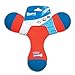 Chuckit! Amphibious Tri-Bumper Fetch Dog Toy, Medium (8.2 Inch),Black