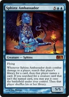 Magic The Gathering - Sphinx Ambassador - Magic 2010