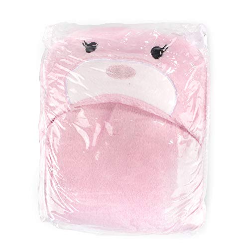 Image of BambooMN Super Soft Hooded Baby Bath Animal Towels - Cute Nursery Essentials Ages Newborn to Toddler - For Girls /Boys