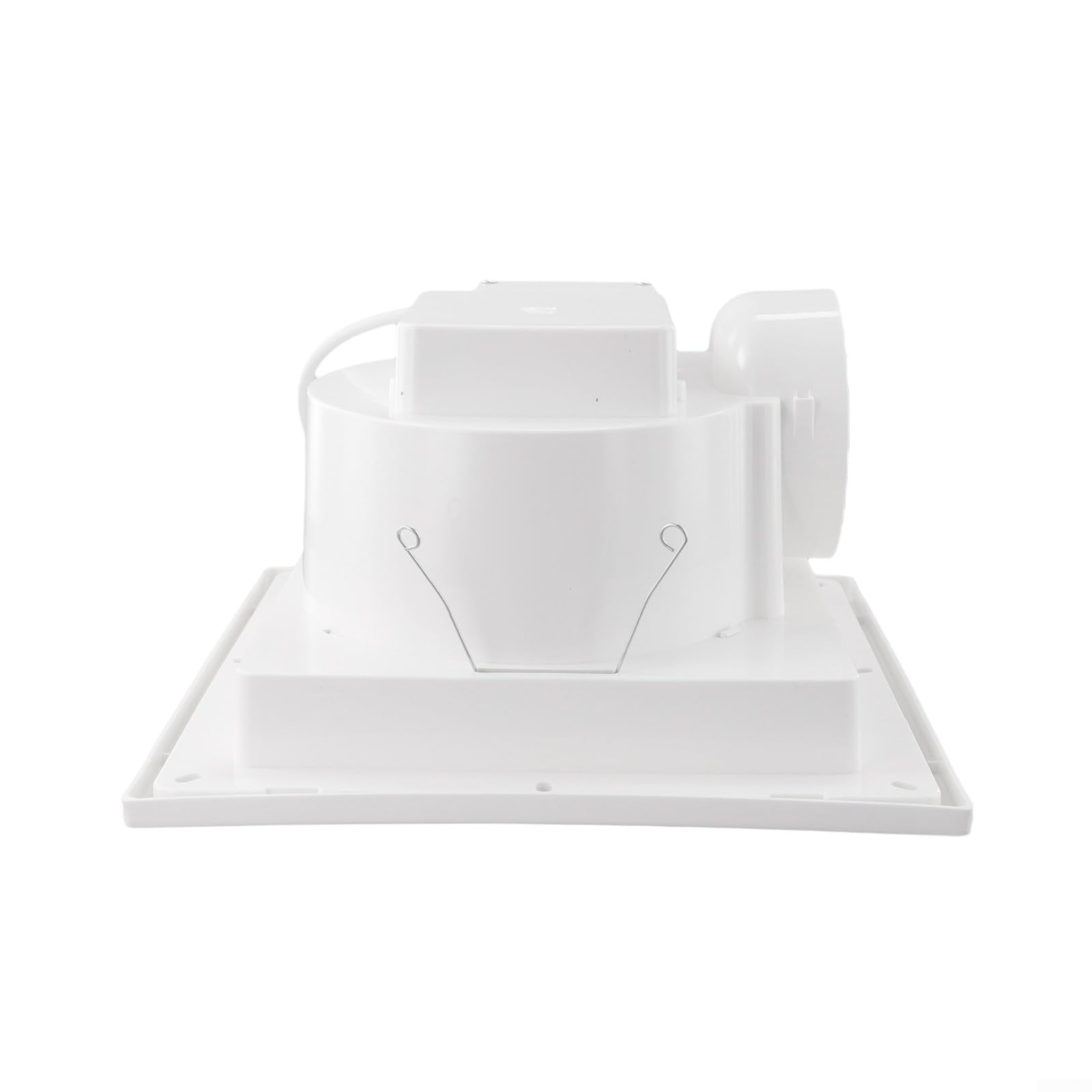 Ventilador extractor de techo integrado, ventilador de ventilación silencioso, potente ventilador extractor de pared, ventana, techo para cocina, garaje, baño (24 x 24 cm)