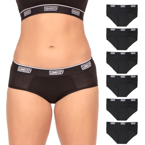 Bambody Leak Proof Hipster: Sporty Period Panties for Women and Teens