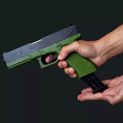 Arminha de Brinquedo Lançador de Dardos e Projeteis Infantil Glock