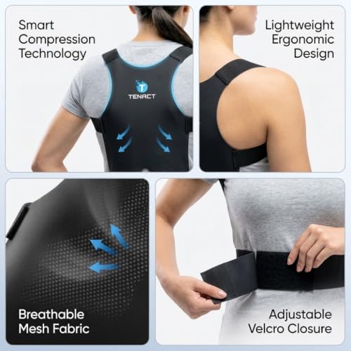 Image of Posture Corrector Belt for Men & Women Invisible Under Clothes Back Support | Back Pain Relief Belt | Backbone Straight Belt