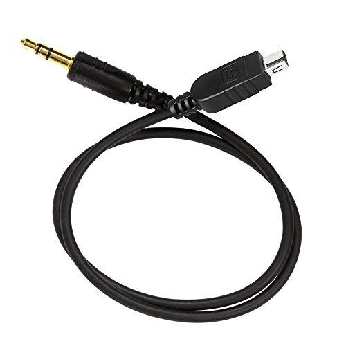 Pixel 3.5mm-DC2 Camera Shutter Connecting Cable Cord Compatible for Nikon Rebel PowerShot Pentax Samsung Sigma Cameras Compatible with Pixel Shutter Remote Control TW-283 Series