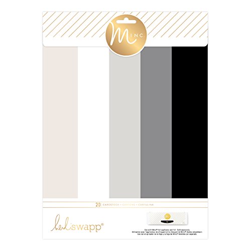 American Crafts 20 sztuk neutralnych papierów