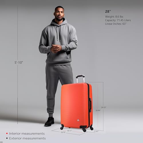 InUSA ROYAL Hardside Spinner Luggage