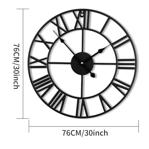 30 inch Open Frame Roman Numeral Clock product photo 30 inch Open Frame Roman Numeral Clock product