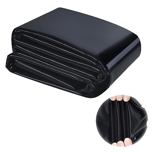 Membrane de piscine en PEHD résistant aux UV | Revêtement étanche noir de qualité supérieure