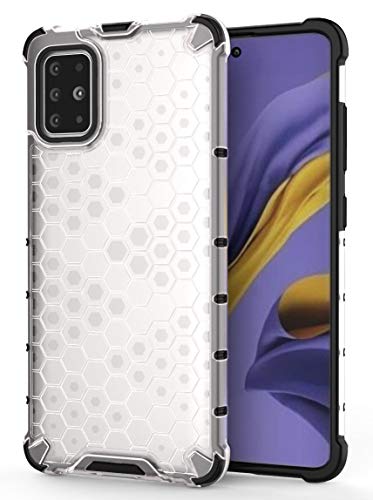Image of Glasgow Back Case Cover for Samsung S10 Lite Shockproof Military Grade Back Cover - Transparent