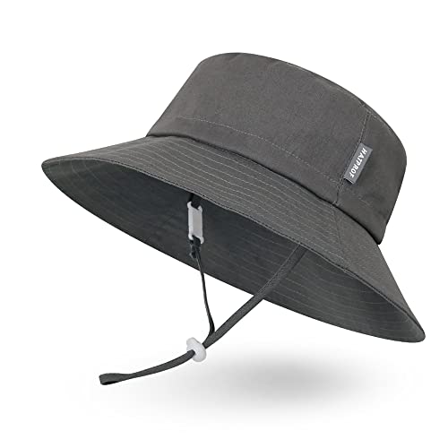 [Hat Professor] ベビー 帽子 キッズ 赤ちゃん 日よけ 調整可能 サンハット UPF50+ つば広 子供 男の子 女の子 ガールズ ボーイズ