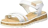  Pablosky Sandalias con Punta Abierta para Niñas, (Blanco 470400), 28 EU