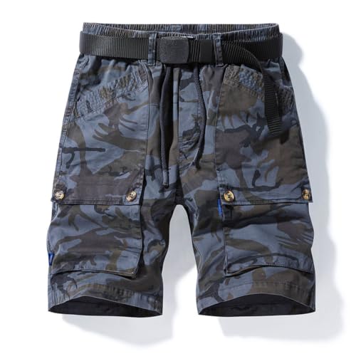 Bermuda cargo loisirs mode couleur unie pour homme moderne