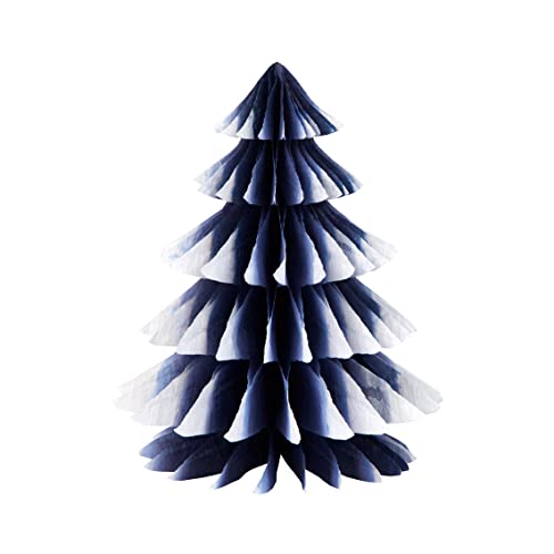 Talking Tables Premium Reusable Christmas Table Decorations-3 Pack Paper Honeycombs, Mini Xmas Trees for Tabletop Windowsill Display - Image 4