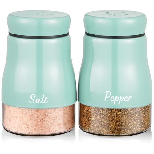 Turquoise Salt and Pepper Shakers Set