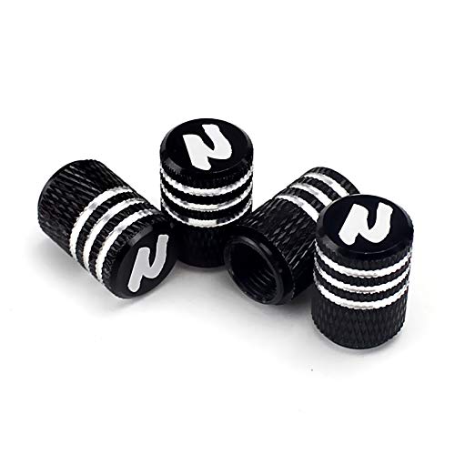 UtaomallAlphabet Letter Tire Valve Cap (N)