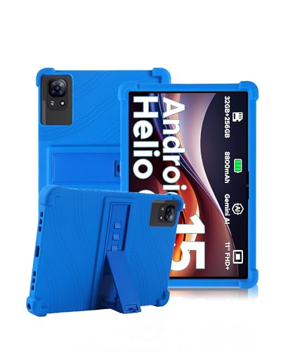 Étui tablette DOOGEE Tab E3 bleu idéal pour visionner vos vidéos avec support