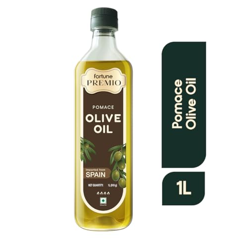 Image of Fortune Premio Pomace Olive Oil 1L | High Smoke Point | Ideal for Deep Frying | Premium Olive Oil