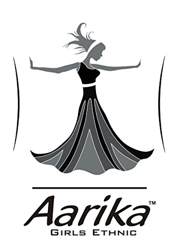 Image of Aarika Girl's Long Jacket, Lehenga And Dupatta Set