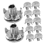 KESYOO 100pcs Tooth Ice Gripper Spikes for Shoes Non- Traction Attachments for Walking Climbing and Snow Activities Versatile -Skid Shoe Spikes for All ICY