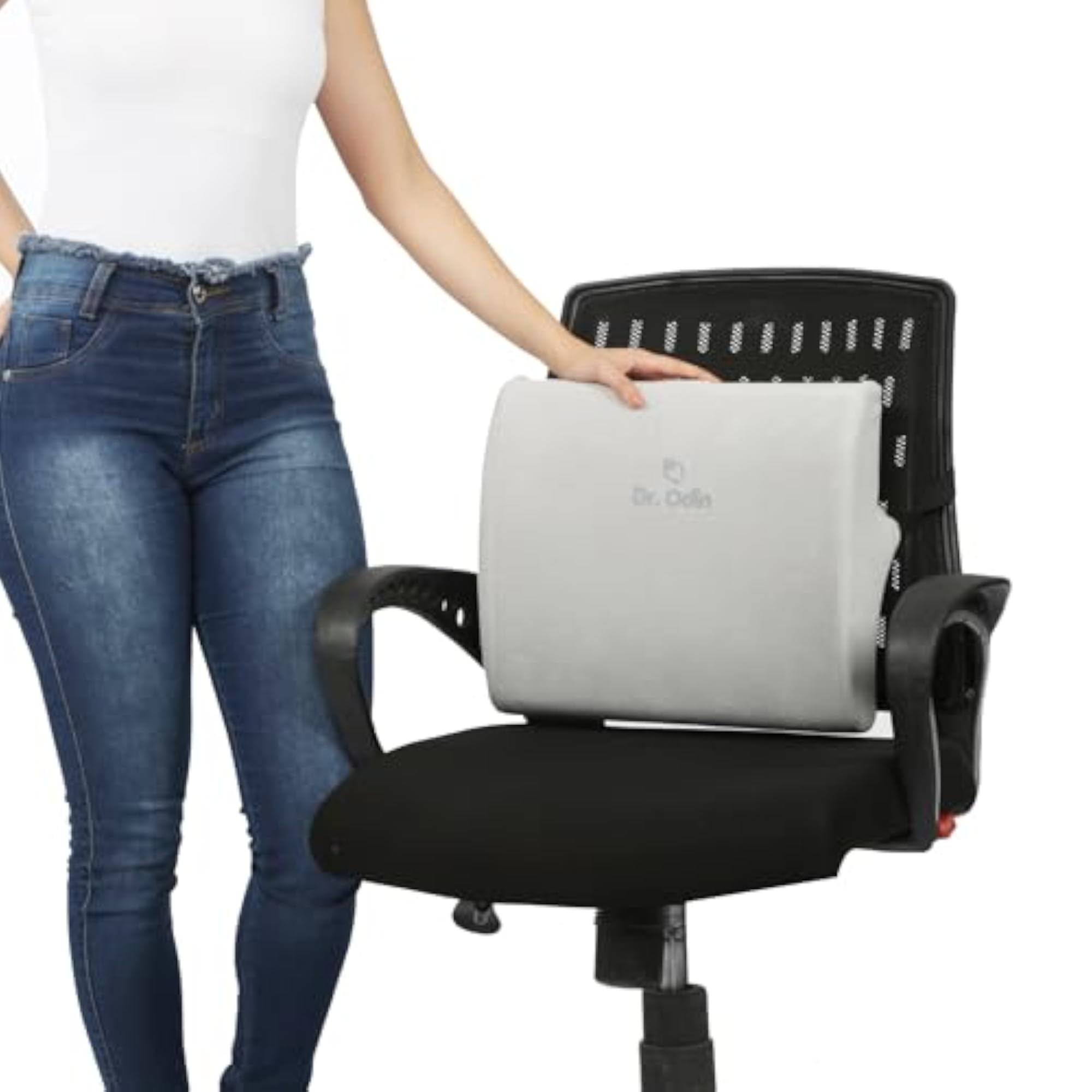 Low Back Rest Support for Chair & Car Seat