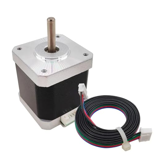 Moteur pas à pas biphasé 48mm pour motorisation d'axes de machines de découpe - 6