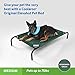 Coolaroo The Original Elevated Pet Bed, Medium, Brunswick Green