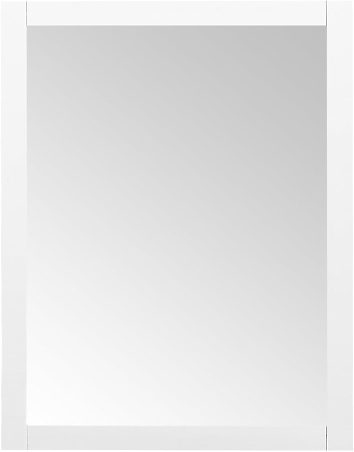 OVE Decors Tahoe 28" x 36" White Mirror