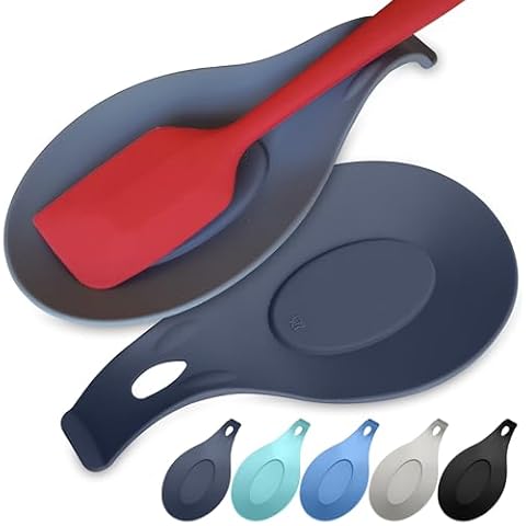 Silicone Spoon Rest for Stove Top – Set of 2 Cover