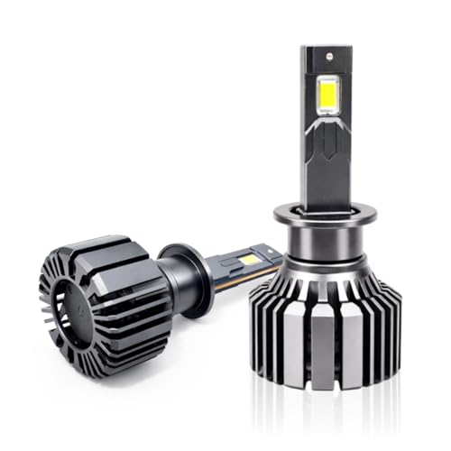Image of Audio Wheels H1 LED Headlight Tri Colour, Single Beam 120W (15000LM) | 6000K /4300K /3000K | Waterproof | IP68 | Plug & Play Car Headlamp 12V /24V with Advanced Cooling | 2 Years Warranty