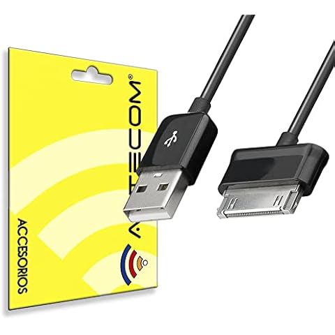 Cable de Carga y Transferencia de Datos USB Compatible con Samsung Galaxy Tab 2 10.1 P5100 Cover
