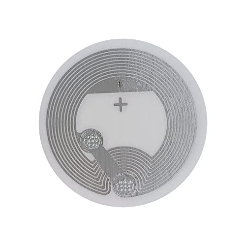 Fongwah NFC NTAG213 Round Stickers – 20pcs, Adhesive